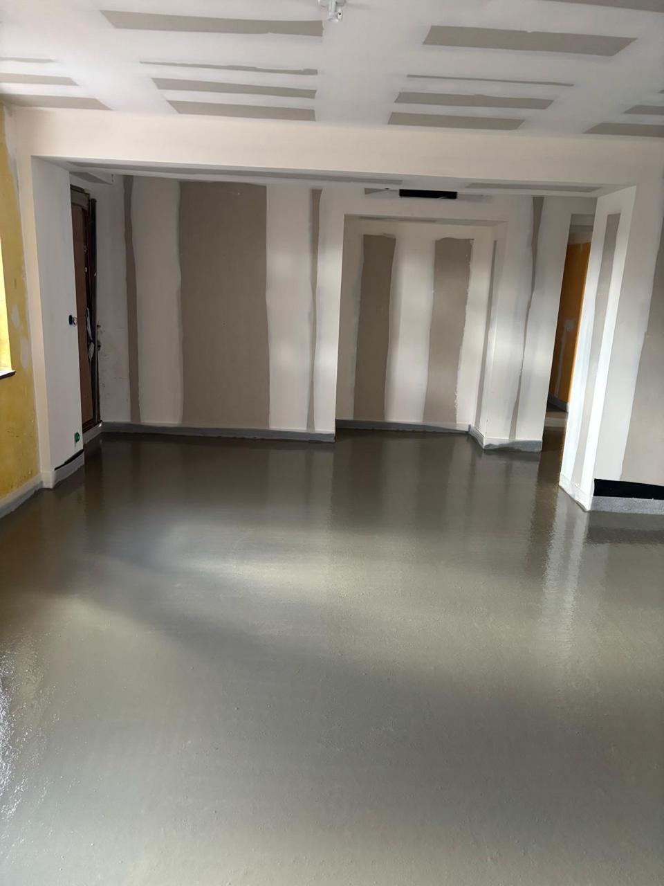 Chape liquide autonivelante - réalisation Ovalpro